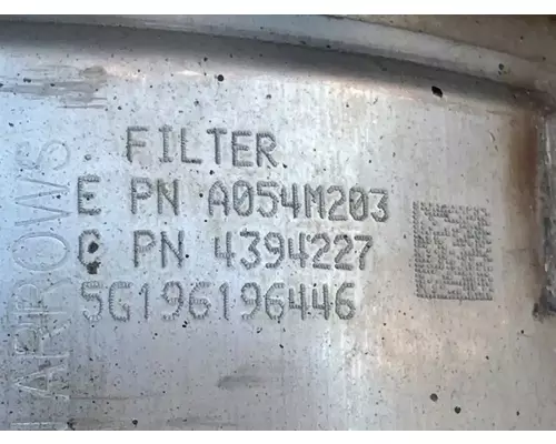 International MV607 DPF (Diesel Particulate Filter)