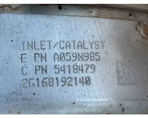 International MV607 DPF (Diesel Particulate Filter)
