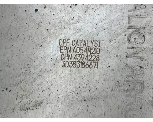 International MV607 DPF (Diesel Particulate Filter)