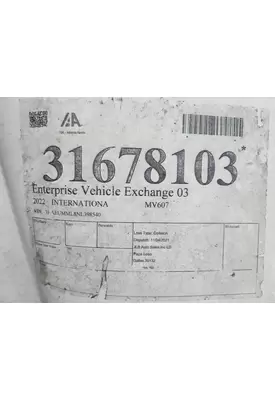 International MV607 Hood