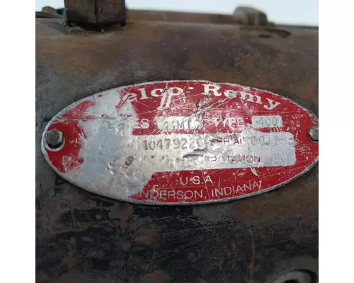 International MaxxForceDT Starter Motor