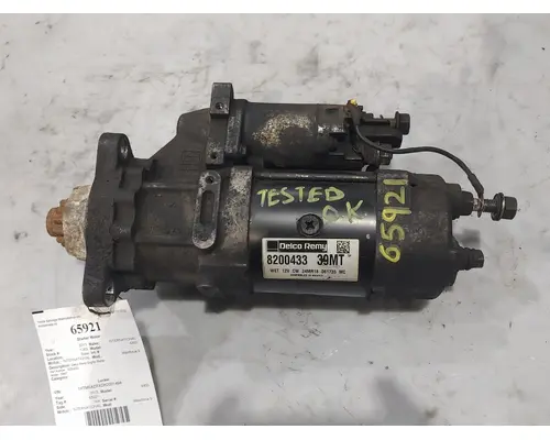 Starter Motor INTERNATIONAL Maxxforce 9 Truck Salvage International Inc