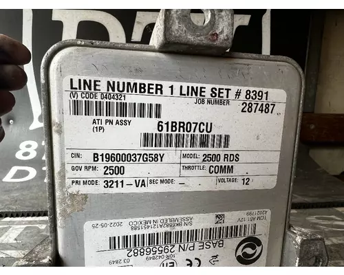 ECM (Transmission) INTERNATIONAL MV607 DTI Trucks
