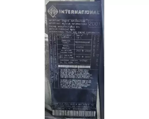 International Other Engine Assembly