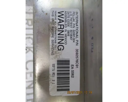 International PAYSTAR Instrument Cluster