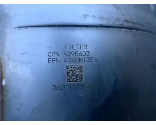 International PC015 DPF (Diesel Particulate Filter)