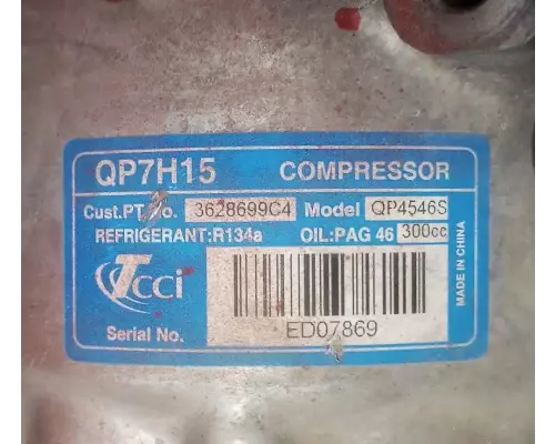 International PROSTAR Air Conditioner Compressor