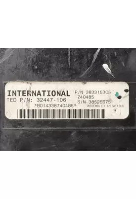 International PROSTAR Chassis Cont Mod