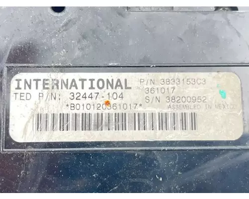 International PROSTAR Chassis Cont Mod