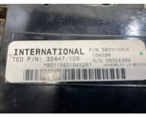 International PROSTAR Electrical Misc. Parts