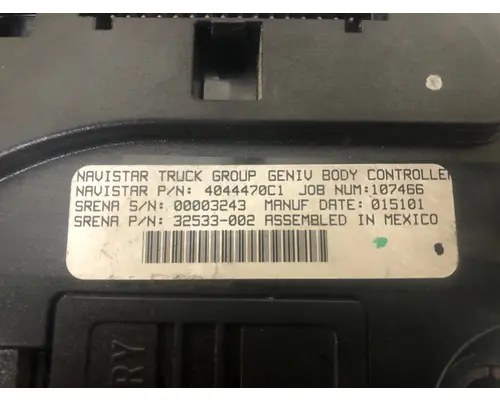 International PROSTAR Electrical Misc. Parts