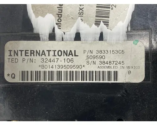 International PROSTAR Electrical Misc. Parts