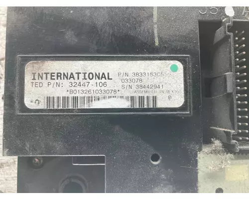 International PROSTAR Electrical Misc. Parts