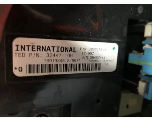 International PROSTAR Electrical Misc. Parts