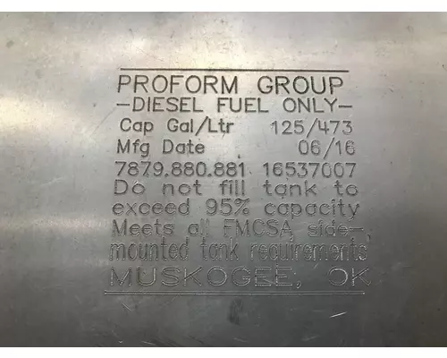 International PROSTAR Fuel Tank