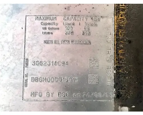 International PROSTAR Fuel Tank