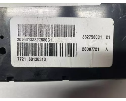 International PROSTAR Heater & AC Temperature Control