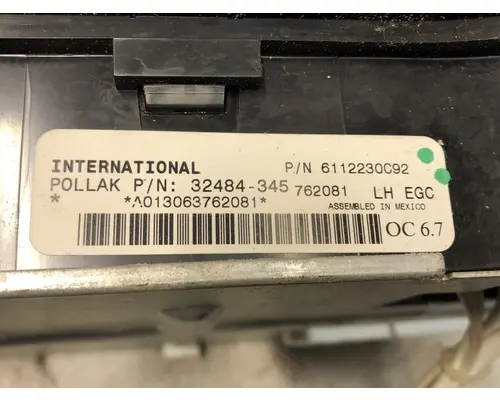 International PROSTAR Instrument Cluster