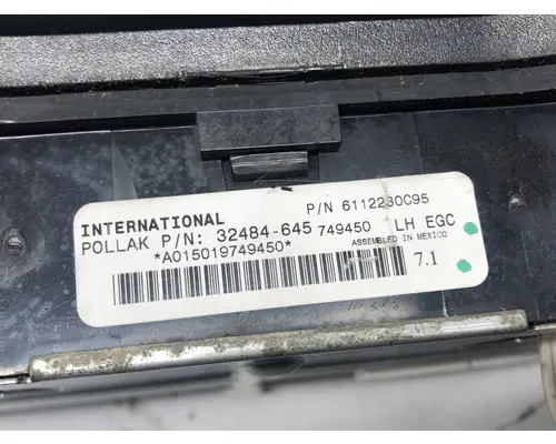 International PROSTAR Instrument Cluster