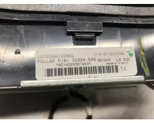 International PROSTAR Instrument Cluster