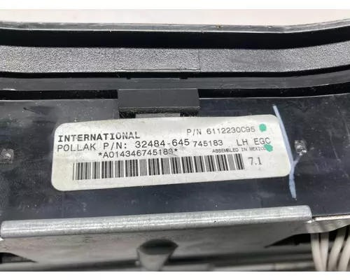 International PROSTAR Instrument Cluster
