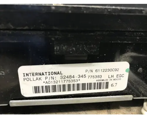 International PROSTAR Instrument Cluster