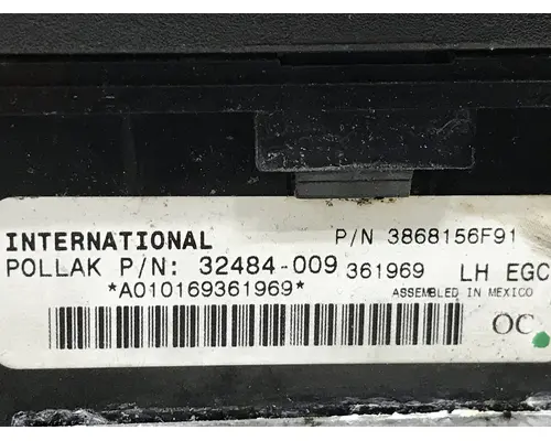 International PROSTAR Instrument Cluster