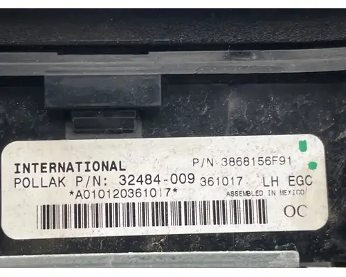 International PROSTAR Instrument Cluster