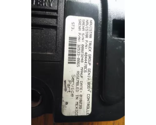 ECM (Chassis) INTERNATIONAL PROSTAR 113 LKQ KC Truck Parts - Inland Empire