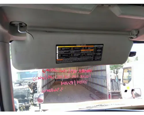 Interior Sun Visor INTERNATIONAL PROSTAR 122 LKQ Heavy Truck Maryland