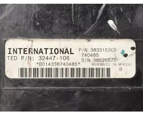 ECM (Chassis) International PROSTAR Complete Recycling Group LLC