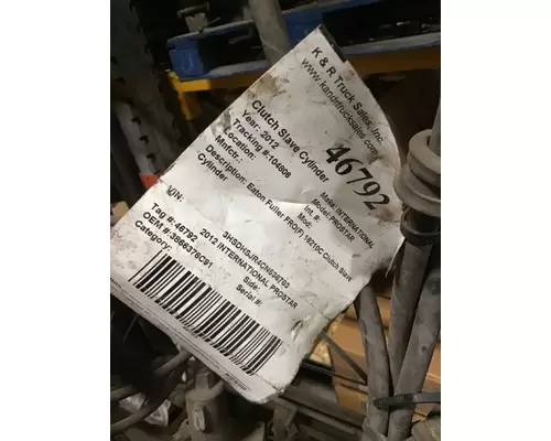Clutch Slave Cylinder INTERNATIONAL Prostar K &amp; R Truck Sales, Inc.