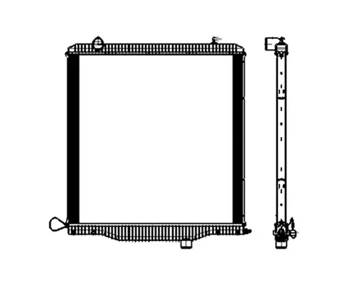 Radiator INTERNATIONAL PROSTAR LKQ KC Truck Parts - Inland Empire