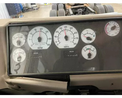 International RE3000 Instrument Cluster