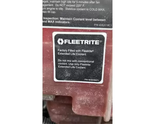 International RH613 Radiator Overflow Bottle