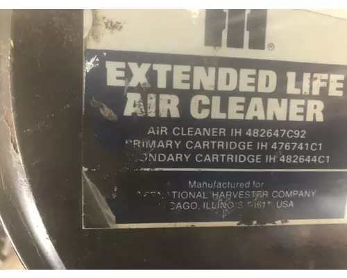 International S2500 Air Cleaner