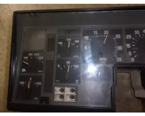 International SCHOOL BUS Instrument Cluster