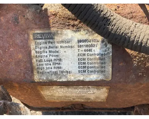 International T444E Engine Assembly