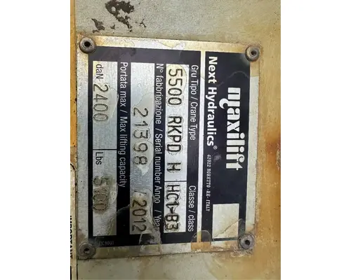 International TERRASTAR Equipment (Mounted)