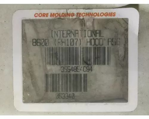 International TRANSTAR (8600) Hood