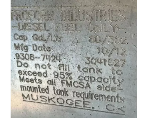 International TranStar 8600 Fuel Tank