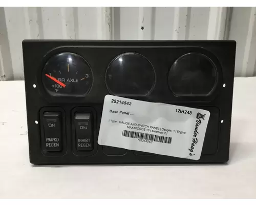Dash Panel International TRANSTAR (8600) Vander Haags Inc Sf