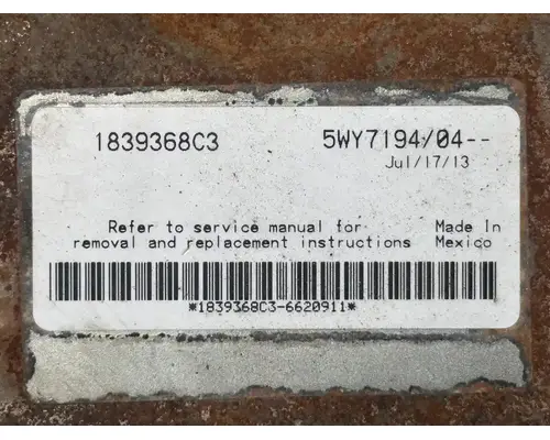 International VT365 ECM