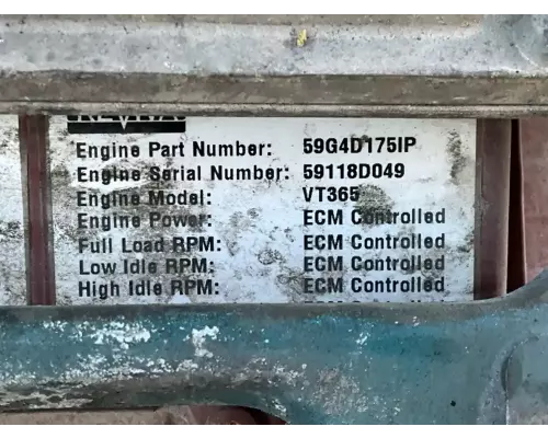 International VT365 Engine Assembly