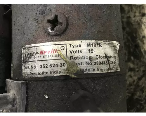 International VT365 Starter Motor