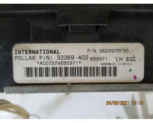 International Workstar Instrument Cluster