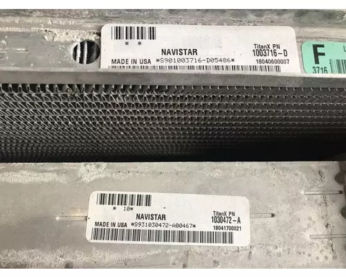 Radiator INTERNATIONAL WorkStar Frontier Truck Parts