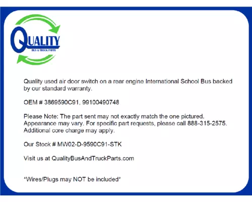 International  Door Electrical Switch
