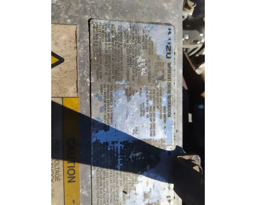 Engine Assembly ISUZU 6HK1X LKQ Thompson Motors - Wykoff