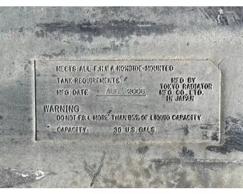 Isuzu NPR Fuel Tank